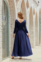 Numbersea Bridesmaid Dress Chiffon Formal Party Dress Evening Dress 28016 by numbersea