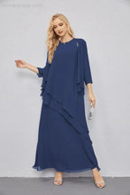 Mother of Bride Dresses with Open Front Lightweight Cardigan Formal Prom Gown 28081 by numbersea
