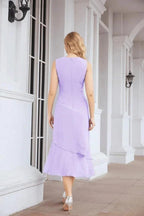 Sunnderly Two-Piece A-line Mother of The Bride Dress Formal Party Gown Dress SY28072 by numbersea