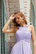 Halter Bridesmaid Dresses Formal Cocktail Prom Gown 28015 by numbersea