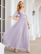 Numbersea Bridesmaid Dresses for Women Wedding Long Party Prom Dress 28068 by numbersea