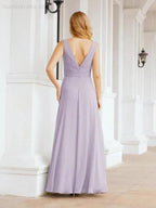 Numbersea Bridesmaid Dresses for Wedding Ruffles Long Formal Prom Gowns 28039 by numbersea