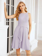 Sunnderly Mother of The Bride Dresses Prom Dress Casual Pleated Dress SY28065 by numbersea