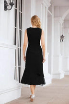 Sunnderly Two-Piece A-line Mother of The Bride Dress Formal Party Gown Dress SY28072 by numbersea