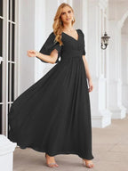 Numbersea Bridesmaid Dresses for Women Wedding Long Party Prom Dress 28068 by numbersea