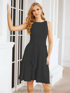 Sunnderly Mother of The Bride Dresses Prom Dress Casual Pleated Dress SY28065 by numbersea