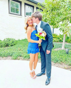 Lovely Strapless Royal Blue Homecoming Dress Cocktail Dress Y4330 by simplepromdress