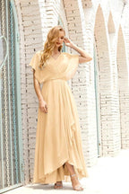 Numbersea Mother of The Bride Dresses Plus Size V-Neck Floor Length Formal Prom Dress for Wedding Guest 28020 by numbersea