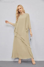 Mother of Bride Dresses with Open Front Lightweight Cardigan Formal Prom Gown 28081 by numbersea