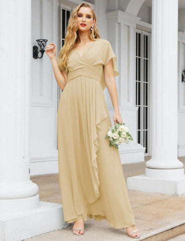 Numbersea Bridesmaid Dresses Backless Formal Prom Gowns for Evening Party Mother of The Bride Dress 28040