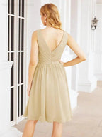 Numbersea Homecoming Dresses Knee Length Skirt V Back 28062 by numbersea