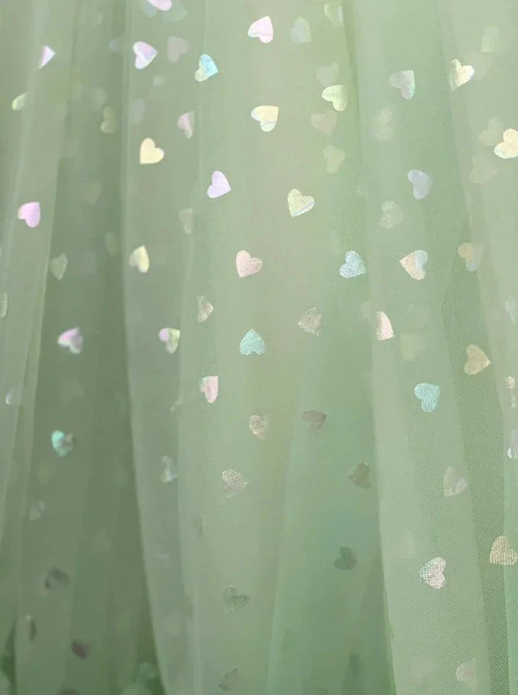 Sweetheat Neck Maxi Length Tulle Prom Dress by Anne of Brittany