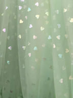 Sweetheat Neck Maxi Length Tulle Prom Dress by Anne of Brittany