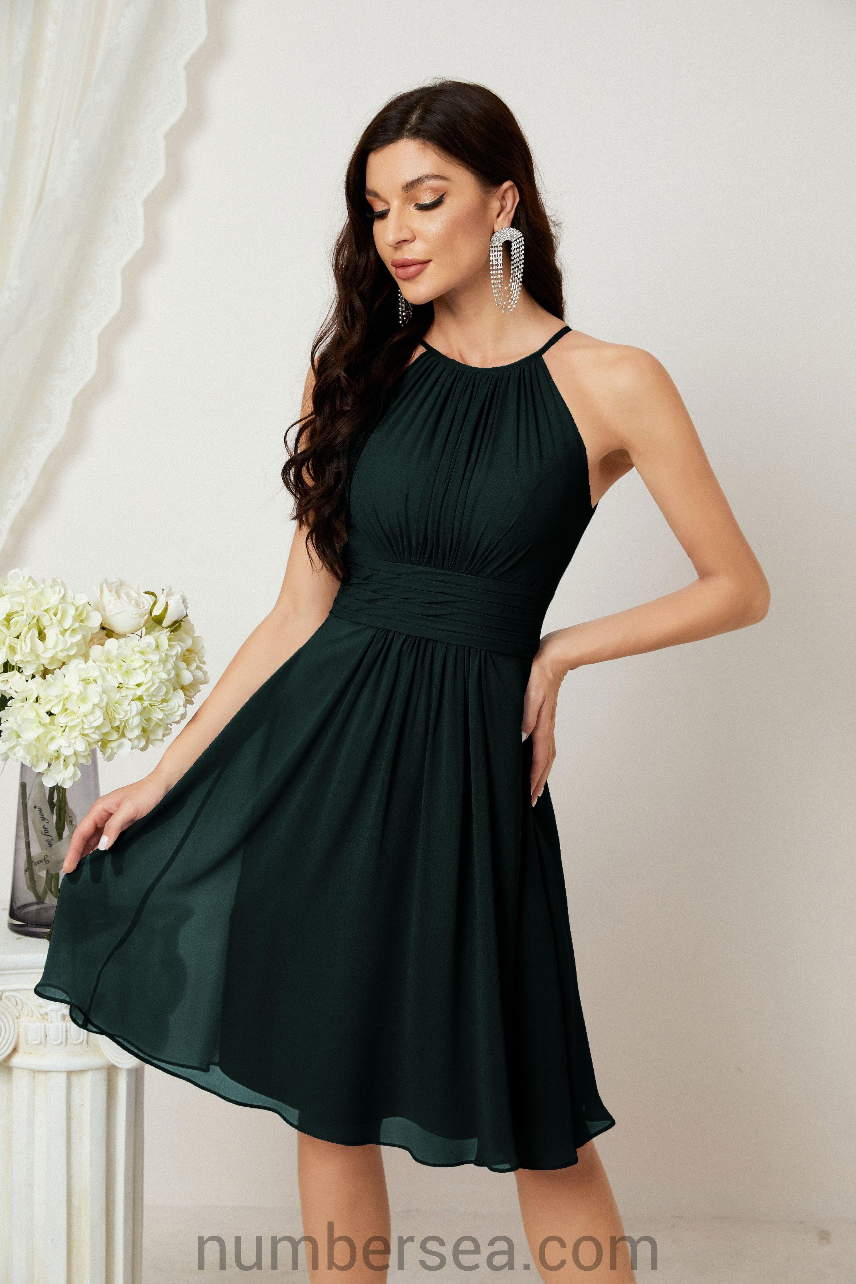 Halter Homecoming Dresses Formal Evening Party Cocktail Dress 28011 by numbersea