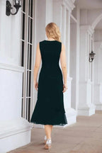 Sunnderly Two-Piece A-line Mother of The Bride Dress Formal Party Gown Dress SY28072 by numbersea