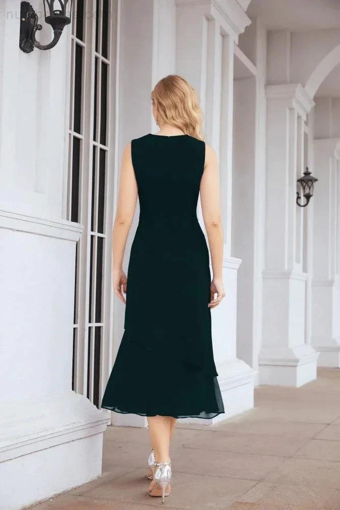 Sunnderly Two-Piece A-line Mother of The Bride Dress Formal Party Gown Dress SY28072 by numbersea