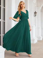 Numbersea Bridesmaid Dresses for Women Wedding Long Party Prom Dress 28068 by numbersea