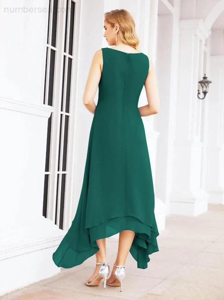 Sunnderly Two-Piece A-line Mother of The Bride Dress Formal Party Gown Dress SY28073 by numbersea