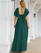 Numbersea Bridesmaid Dresses Backless Formal Prom Gowns for Evening Party Mother of The Bride Dress 28040 by numbersea