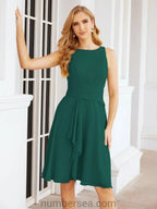 Sunnderly Mother of The Bride Dresses Prom Dress Casual Pleated Dress SY28065 by numbersea