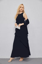 Mother of Bride Dresses with Open Front Lightweight Cardigan Formal Prom Gown 28081 by numbersea
