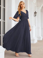 Numbersea Bridesmaid Dresses for Women Wedding Long Party Prom Dress 28068 by numbersea