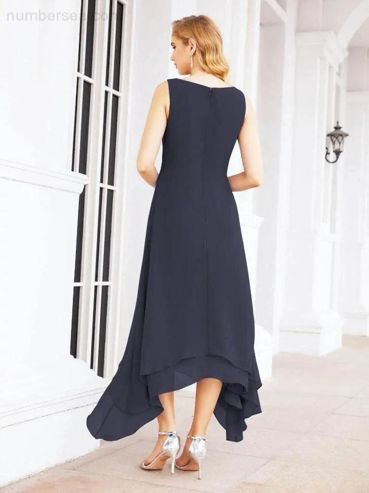 Sunnderly Two-Piece A-line Mother of The Bride Dress Formal Party Gown Dress SY28073 by numbersea