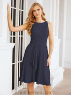 Sunnderly Mother of The Bride Dresses Prom Dress Casual Pleated Dress SY28065 by numbersea