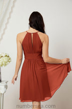 Halter Homecoming Dresses Formal Evening Party Cocktail Dress 28011 by numbersea