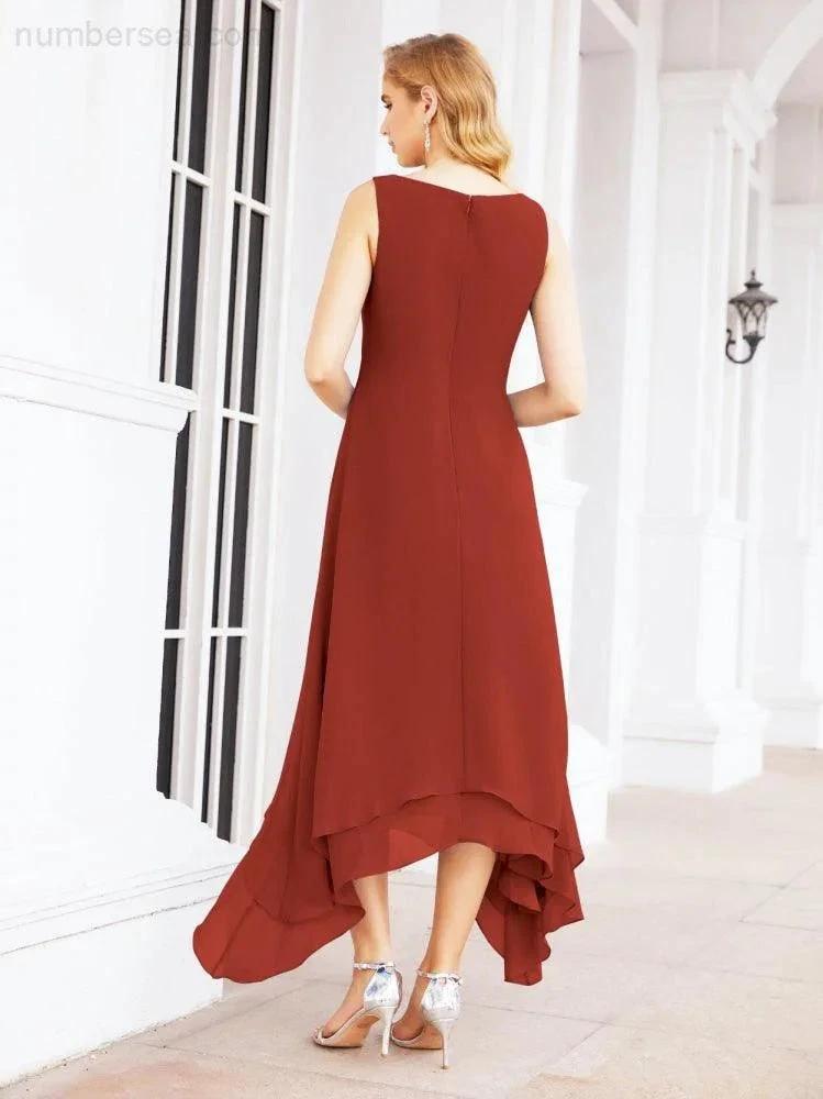 Sunnderly Two-Piece A-line Mother of The Bride Dress Formal Party Gown Dress SY28073 by numbersea