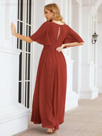 Numbersea Bridesmaid Dresses for Women Wedding Long Party Prom Dress 28068 by numbersea