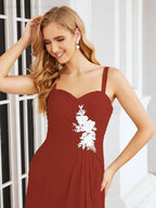 Sunnderly Mother of The Bride Groom Dresses Lace Appliques for Wedding Guest SY28066 by numbersea