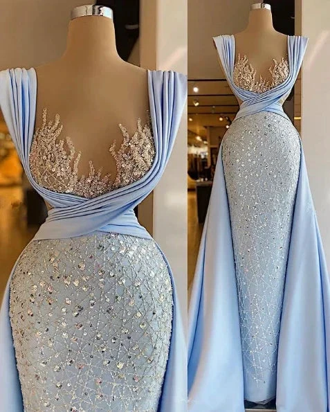 Champagne Fashion Evening Dresses Sexy Prom Dresses Pageant Dress Y1741 by simplepromdress