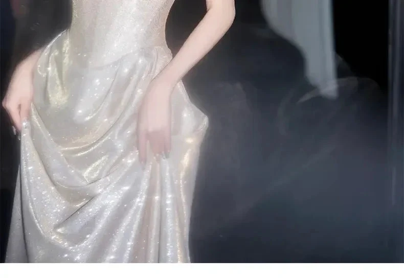 Shiny Off The Shoulder Mermaid Prom Dress Long Evening Dress Y8185 by simplepromdress
