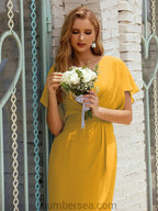 Homecoming Dresses Knee Length Sleeveless Prom Gowns 28021 by numbersea