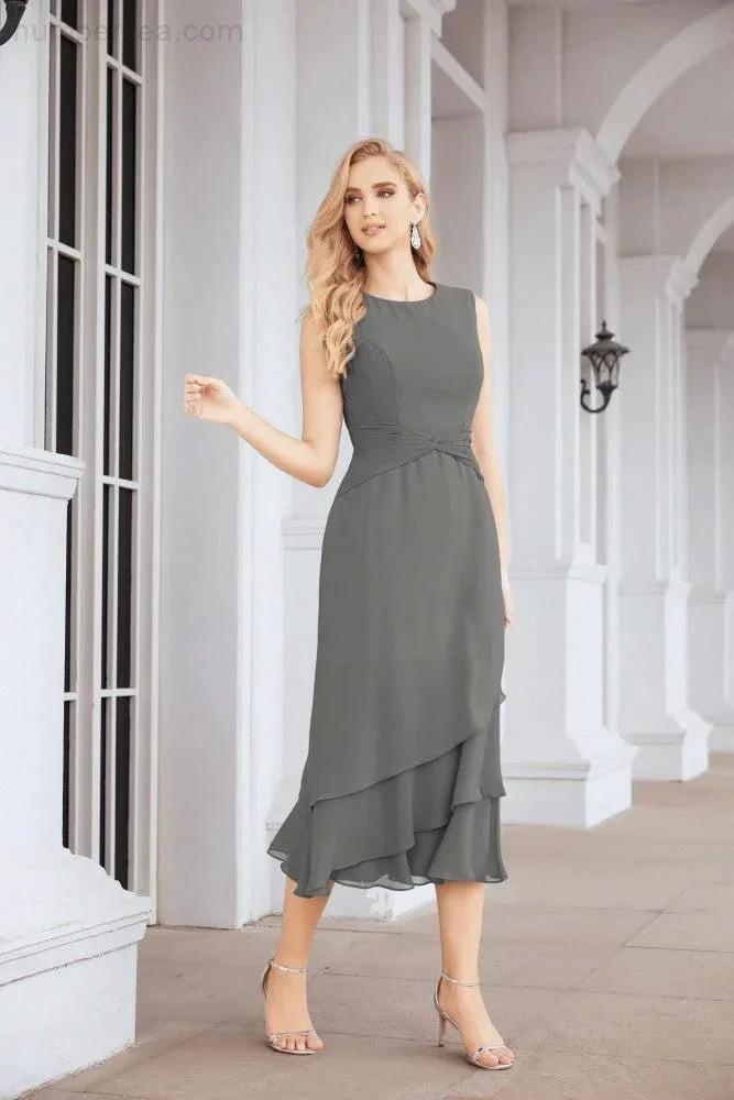 Sunnderly Two-Piece A-line Mother of The Bride Dress Formal Party Gown Dress SY28072 by numbersea