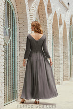 Numbersea Bridesmaid Dress Chiffon Formal Party Dress Evening Dress 28016 by numbersea