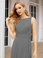 Numbersea Bridesmaid Dresses for Wedding Ruffles Long Formal Prom Gowns 28039 by numbersea