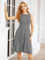 Sunnderly Mother of The Bride Dresses Prom Dress Casual Pleated Dress SY28065 by numbersea