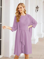 Sunnderly Mother of The Bride Dresses Prom Dress Casual Pleated Dress SY28065 by numbersea