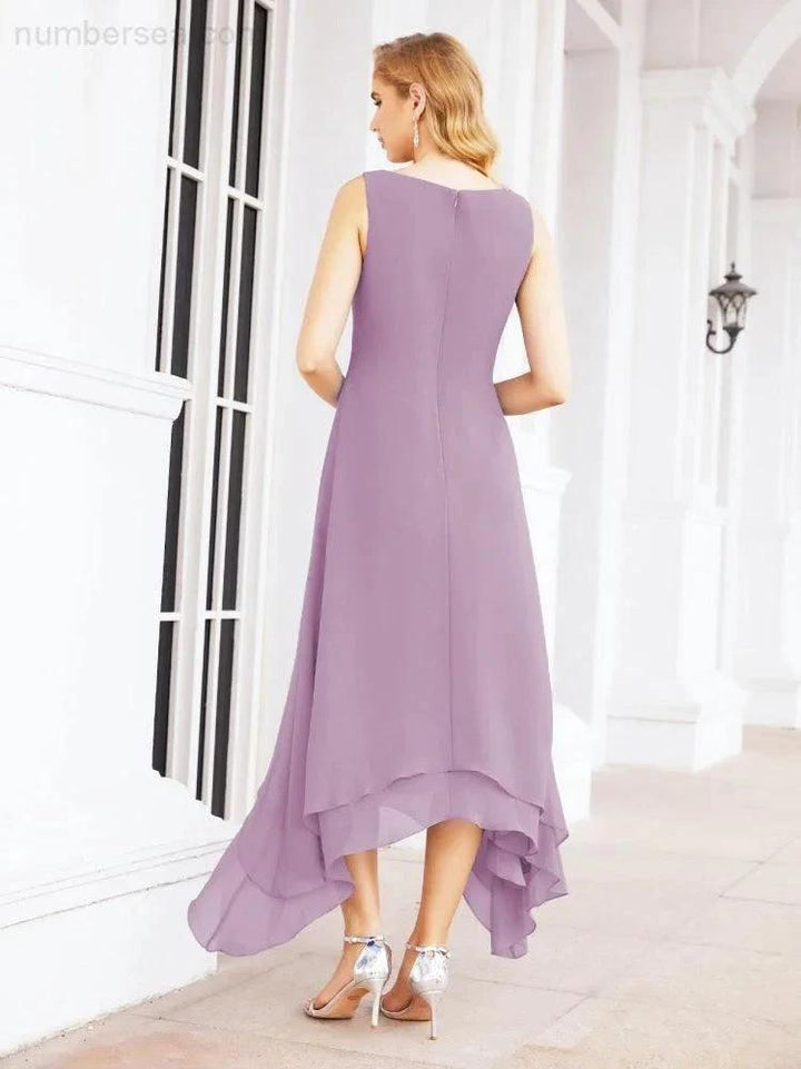 Sunnderly Two-Piece A-line Mother of The Bride Dress Formal Party Gown Dress SY28073 by numbersea
