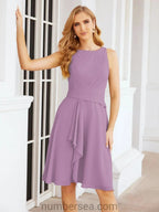 Sunnderly Mother of The Bride Dresses Prom Dress Casual Pleated Dress SY28065 by numbersea