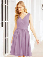 Numbersea Homecoming Dresses Knee Length Skirt V Back 28062 by numbersea