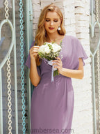 Homecoming Dresses Knee Length Sleeveless Prom Gowns 28021 by numbersea