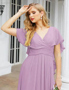 Numbersea Bridesmaid Dresses Backless Formal Prom Gowns for Evening Party Mother of The Bride Dress 28040 by numbersea