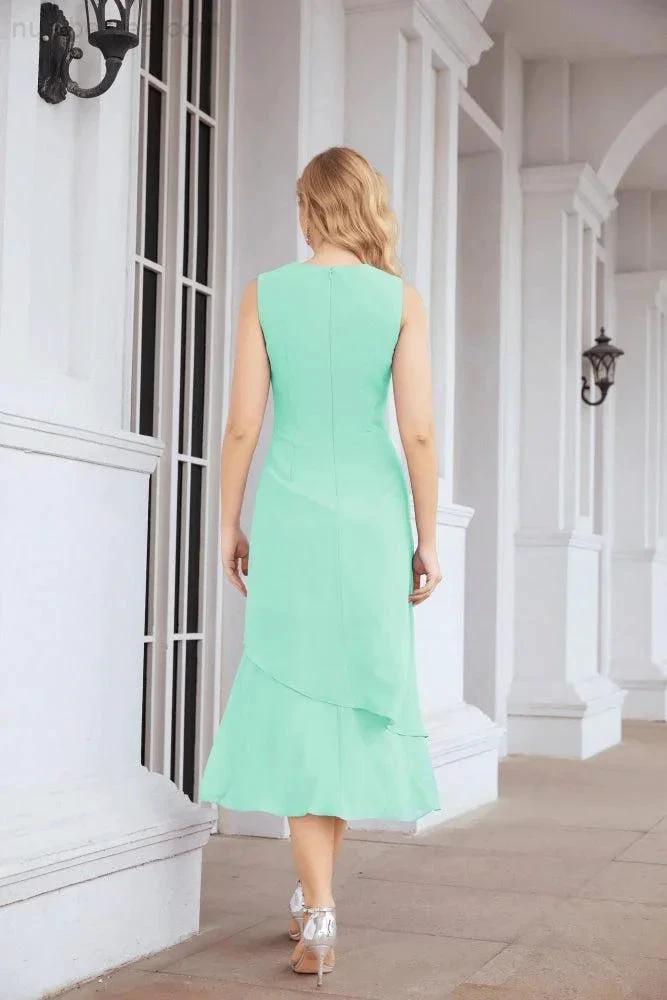 Sunnderly Two-Piece A-line Mother of The Bride Dress Formal Party Gown Dress SY28072 by numbersea