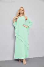 Mother of Bride Dresses with Open Front Lightweight Cardigan Formal Prom Gown 28081 by numbersea