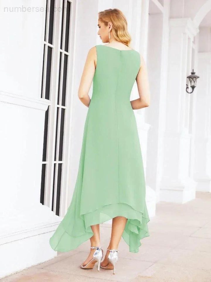 Sunnderly Two-Piece A-line Mother of The Bride Dress Formal Party Gown Dress SY28073 by numbersea