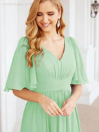 Numbersea Bridesmaid Dresses for Women Wedding Long Party Prom Dress 28068 by numbersea