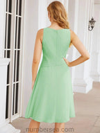 Sunnderly Mother of The Bride Dresses Prom Dress Casual Pleated Dress SY28065 by numbersea
